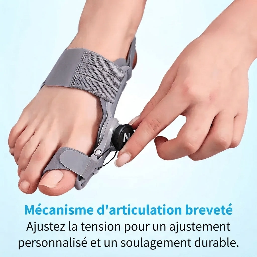 Bamlo® Correcteur d'oignon | Correcteur orthopédique pour oignon (oignon du gros orteil)