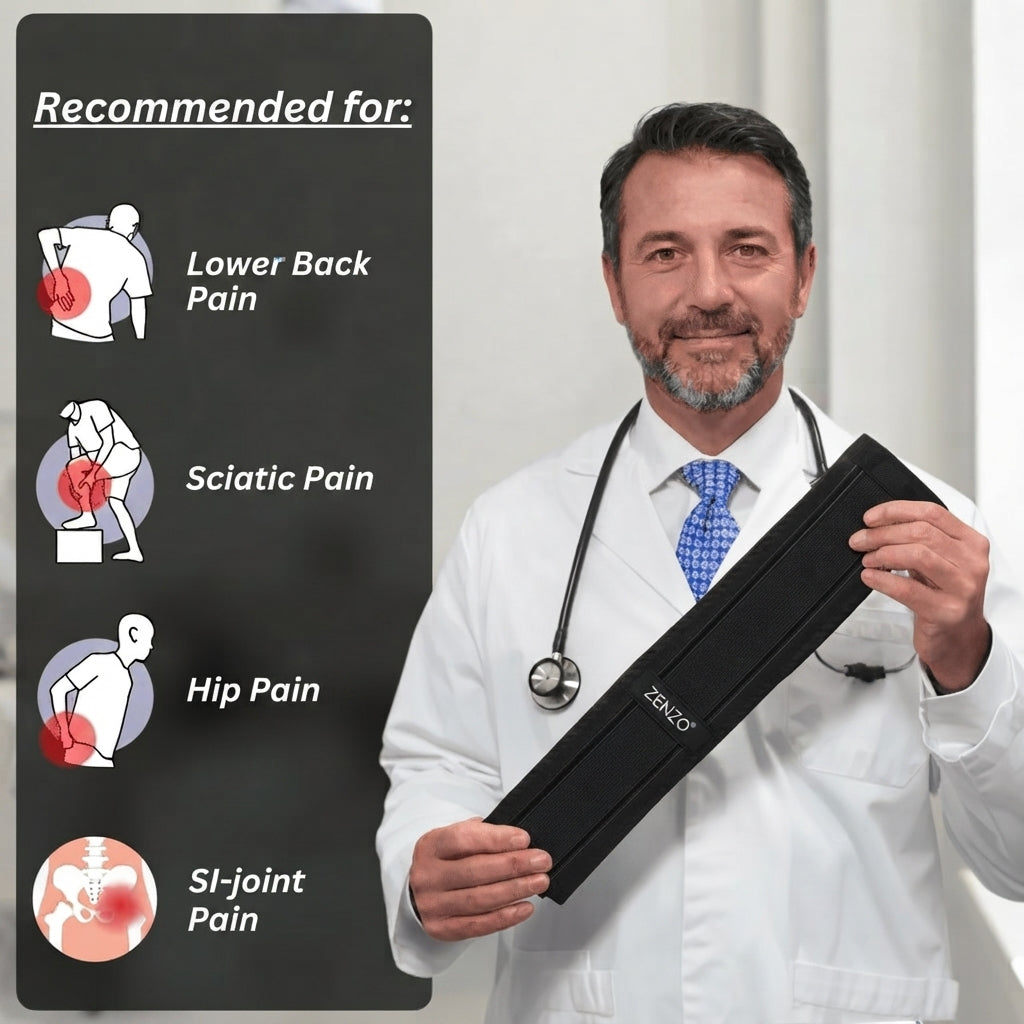 Zenzo® | Orthopedic back support belt